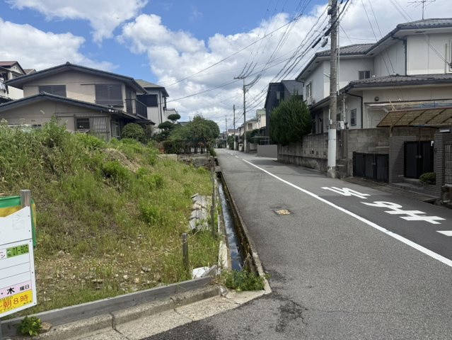 垂水区神陵台8丁目土地の外観