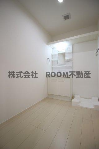 チェリーブロッサム久保原の洗面所|コンパクトで使いやすい洗面所