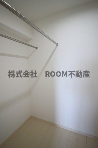 チェリーブロッサム久保原の収納|大きなスペースがあり、収納には困りません