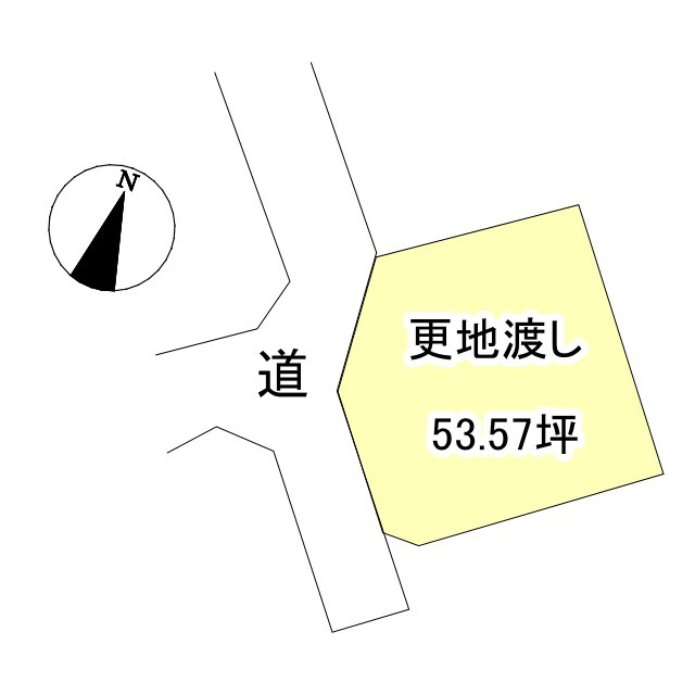 西条市福武甲の売地の土地図