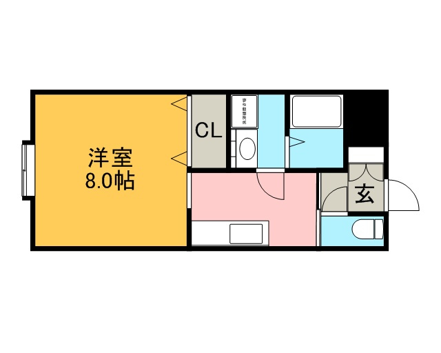 ミホ・コーポの間取り
