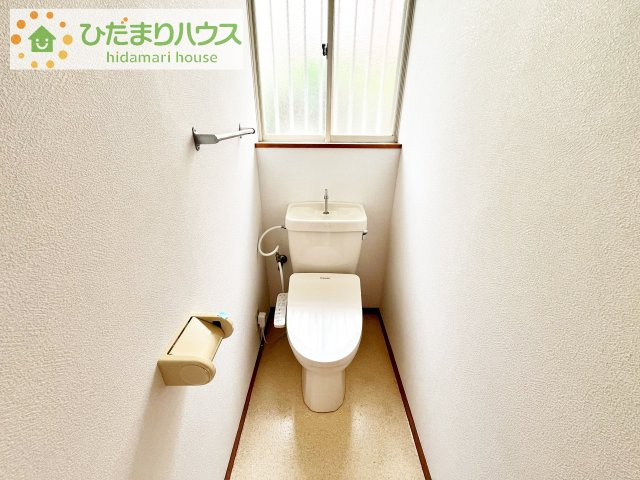 【トイレ】 | 土浦市中村東３丁目　中古戸建 | トイレは1F、2F共に完備！取り合いになることがありませんね(^^)/