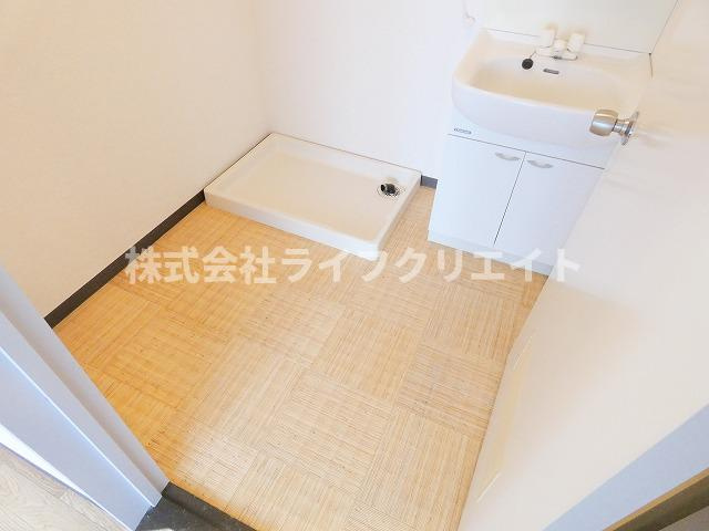 アムールオオカサの洗面所
