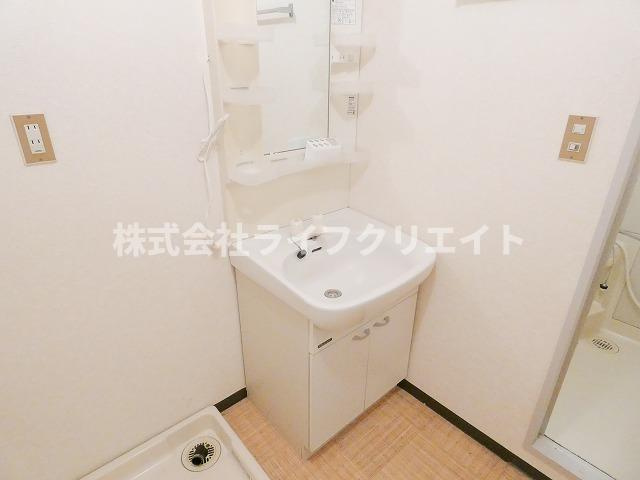 アムールオオカサの洗面所