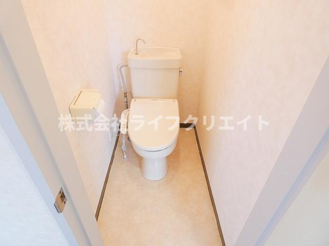 アムールオオカサのトイレ