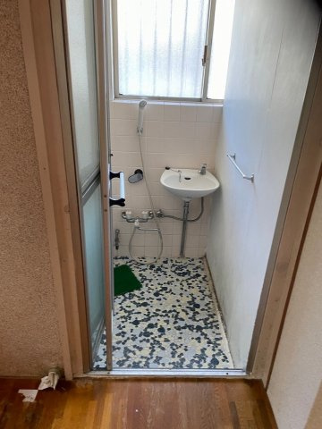 本牧栄荘の洗面所