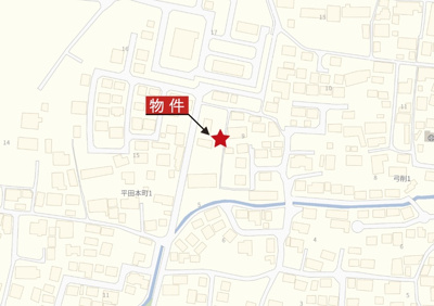 【地図】 | 鈴鹿市平田本町1丁目 | 詳細Map