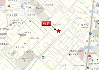 【地図】 | 鈴鹿市東旭が丘6丁目 | 広域Map