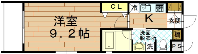 ベラジオ京都駅東Ⅱの間取り