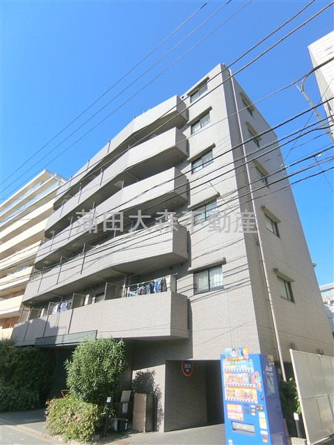 ルーブル蒲田六番館の外観|2009年2月築　RC鉄筋コンクリート造地上6階建て1K～2DK総戸数50戸の人気分譲賃貸マンション　東京都大田区蒲田本町1丁目　JR京浜東北線蒲田駅、京浜急行本線京急蒲田駅