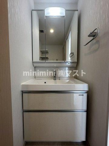 プレジオ阿波座の洗面所