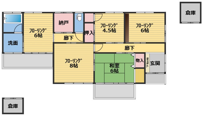 【間取り】 | 江坂邸