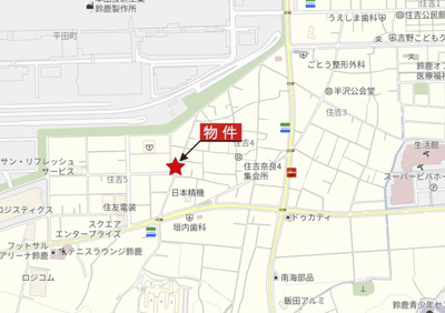 【地図】 | 鈴鹿市住吉5丁目 | 広域Map