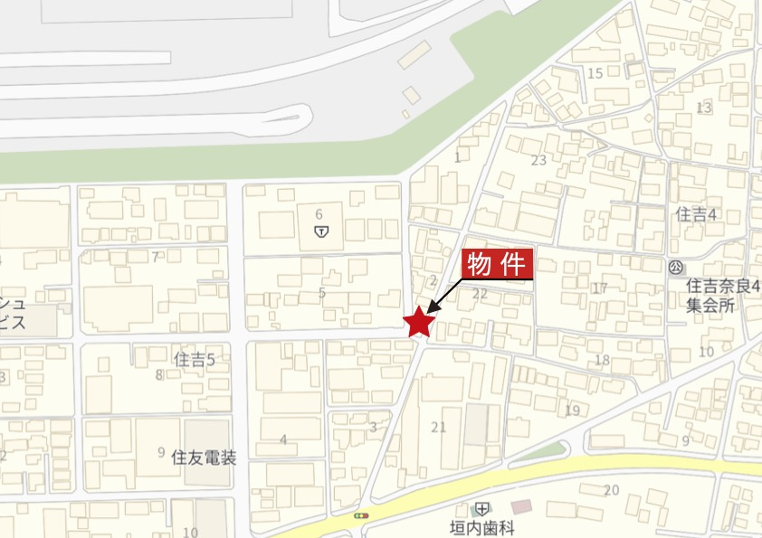 鈴鹿市住吉5丁目の地図|詳細Map