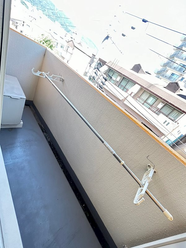 ブロスコート六甲Ⅱのバルコニー