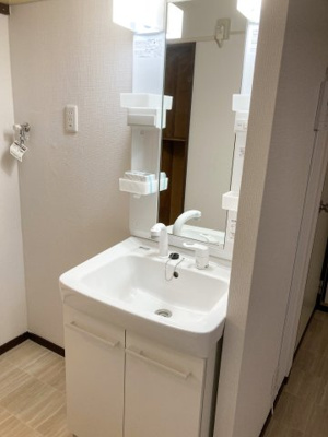 【洗面所】 | ハイツ朋栄 | 独立洗面台