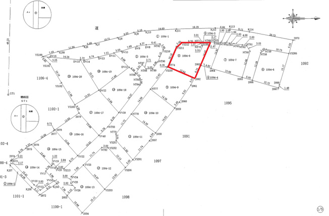 【その他】 | 北区植木町岩野第4　全15区画（3号地） | ☆面積・価格表☆