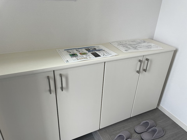 【収納】 | 山形市浜崎建売住宅3号棟【Z空調】 | 大きなシューズボックスもございます。