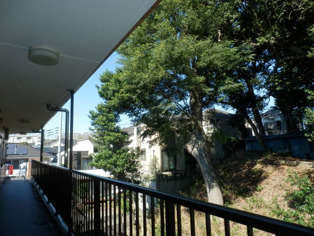 【展望】 | 宮の杜ハイツ | 共用通路からの景観