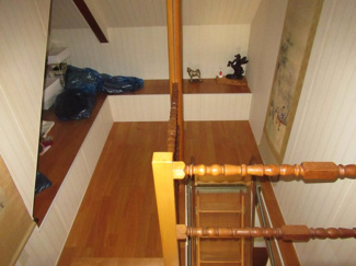 【内装】 | 三種町森岳小狭間・中古土地建物5棟 | 建物1　屋根裏部屋への動線です。