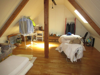 【洋室】 | 三種町森岳小狭間・中古土地建物5棟 | 建物1　屋根裏部屋です。