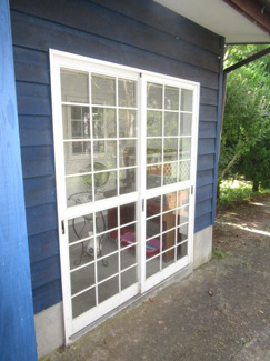 【玄関】 | 三種町森岳小狭間・中古土地建物5棟 | 建物2　オシャレな風除室