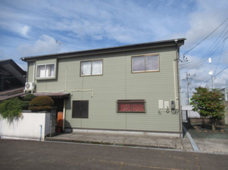 【外観】 | 三種町森岳小狭間・中古土地建物5棟 | 建物3　旧工賢商店（店舗+母屋）