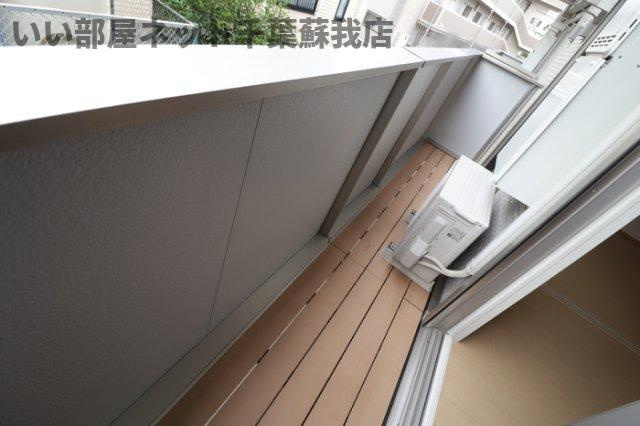 おゆみ野ドリームマウンテン　Ｄのバルコニー|陽当たり良好なバルコニーです