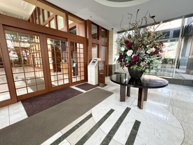 シティタワー高輪のエントランス