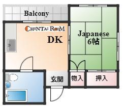 英和ハイツの間取り