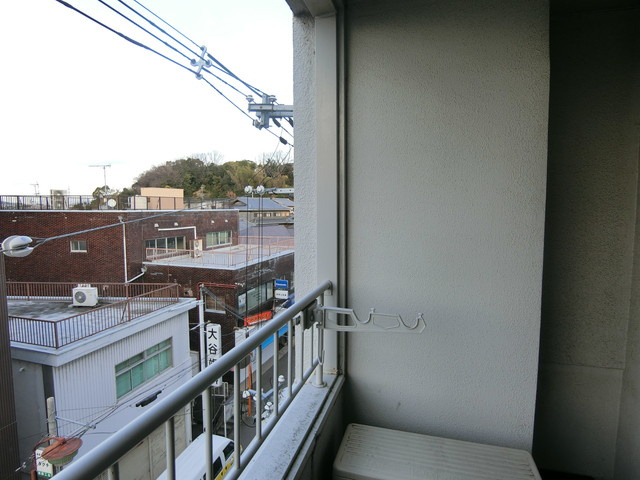 ベルフラワー御殿山のバルコニー