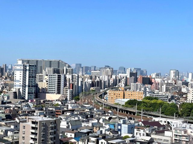 亀戸レジデンス　パーククロスフォートの展望|東京スカイツリーや晴れた日には富士山も見えます！