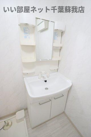 グリーンポートの洗面所