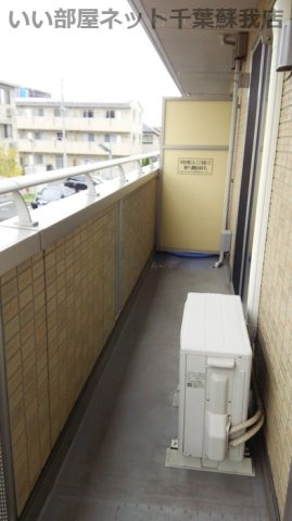 グリーンポートのバルコニー