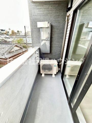 リアコート江坂のバルコニー