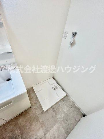 リアコート江坂の設備|室内洗濯機置場