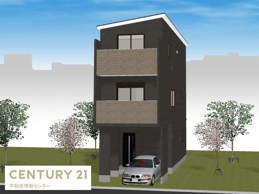 【その他】 | 南恩加島6丁目条件付き宅地　２号地 | ●建物参考プラン：１１０．７平米　間取り：４ＬＤＫ　建物価格：２０００万円（土地建物価格：３１８０万円）