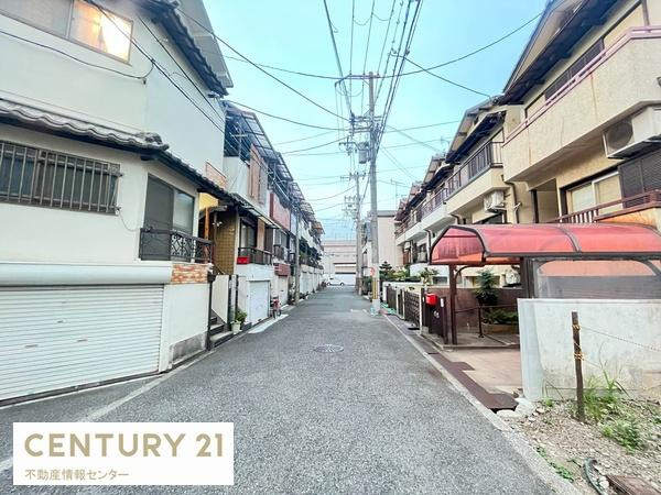 【前面道路含む現地写真】 | 南恩加島6丁目条件付き宅地　２号地