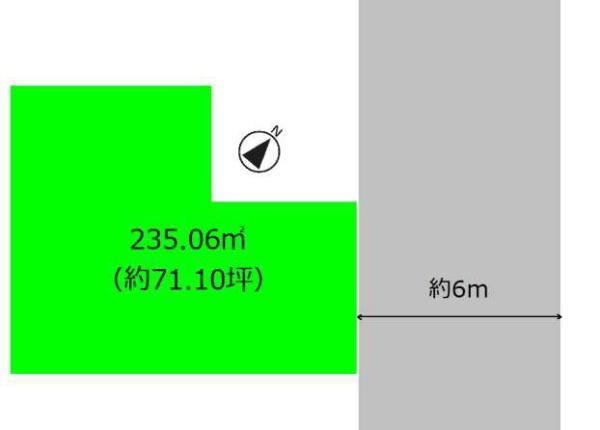 和歌山市関戸4丁目　土地の土地図