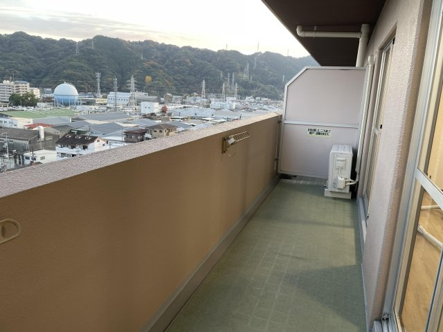 アルファステイツ桟橋通りⅠのバルコニー