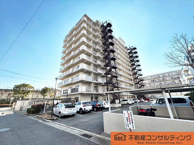 魚崎レックスマンション弐号棟の外観