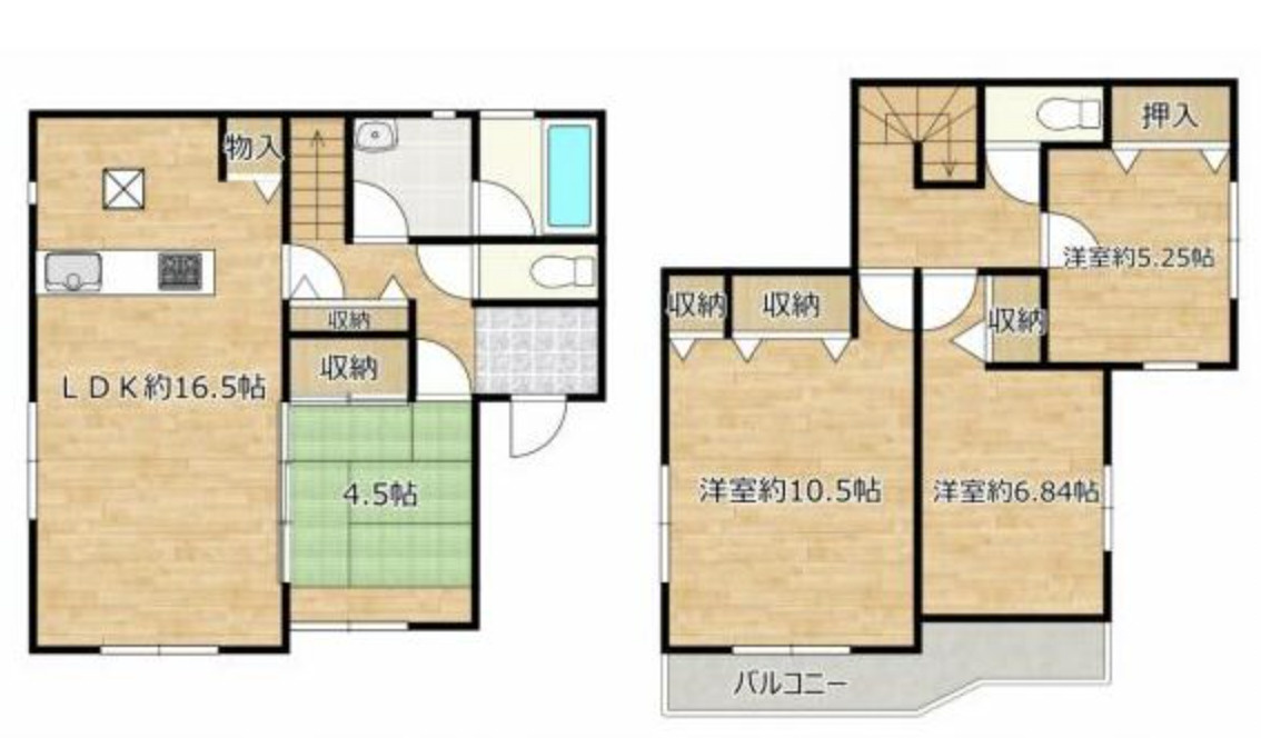 【間取り】の画像