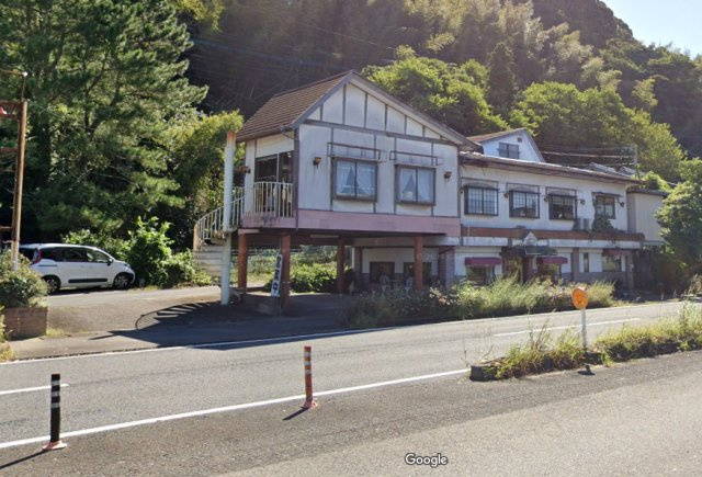 鏡バイパス売り店舗の外観