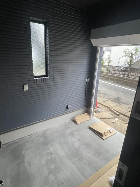 バイクガレージハウスＩＣＩの駐車場