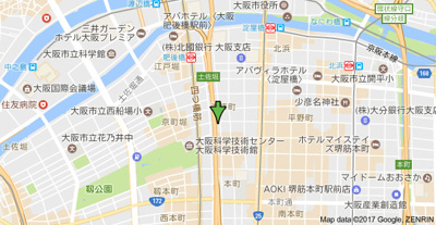 【地図】 | ユーレジデンス淀屋橋(旧ジュネーゼグラン淀屋橋)