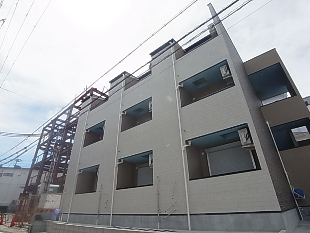 神戸市長田区御蔵通７丁目のアパートの外観