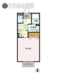 【間取り】 | ロータス　岡崎市井田町