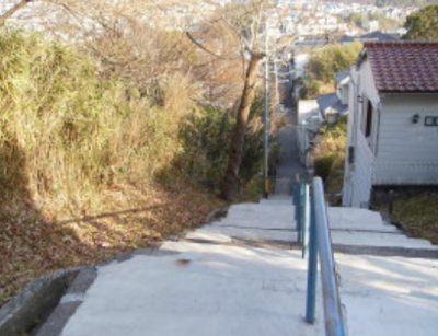 【前面道路含む現地写真】 | 神戸市垂水区東垂水町字高丸　土地
