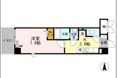 ソレイユ真田山の間取り