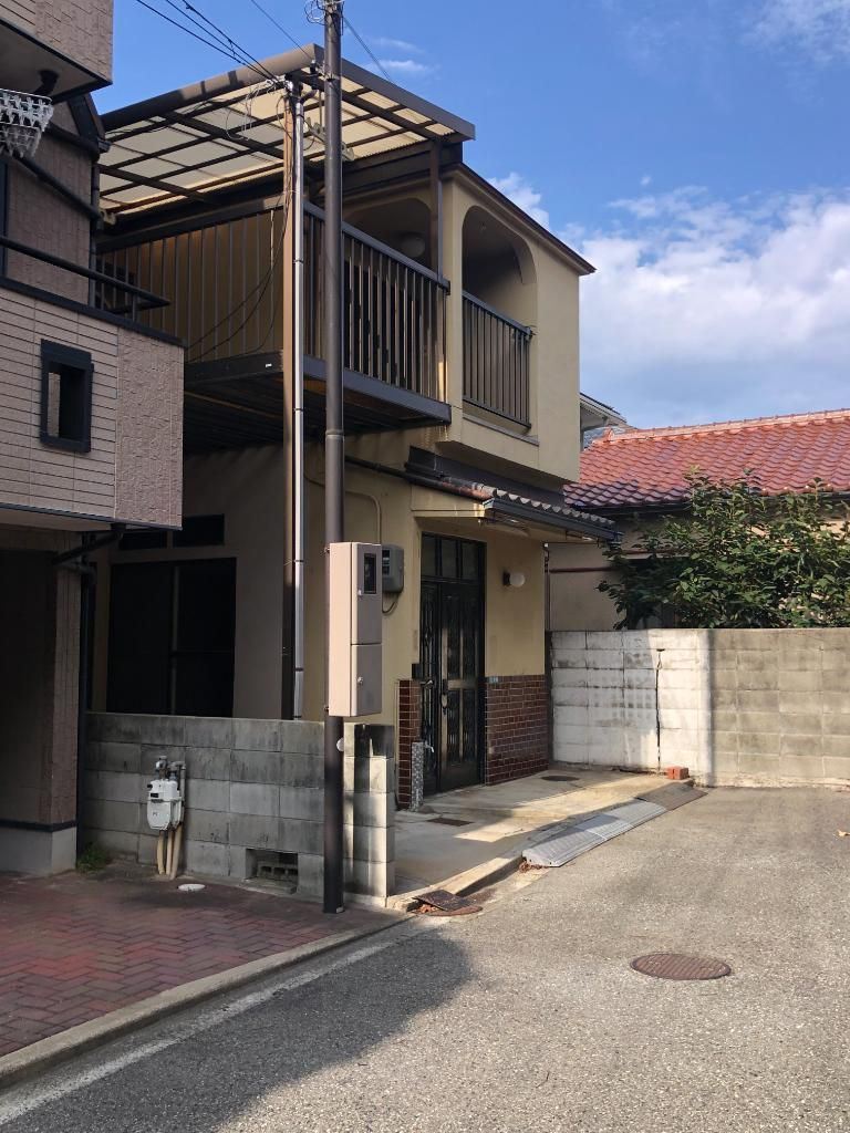 浜甲子園3丁目の前面道路含む現地写真